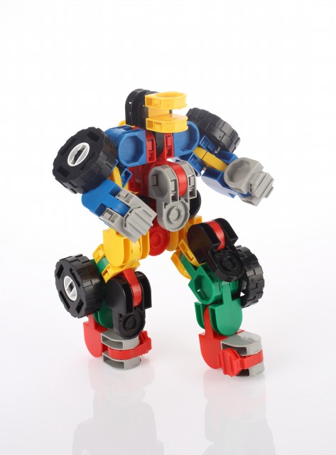 ロボット（61ピース使用） | 新感覚ブロック型知育玩具iRINGO(アイリンゴ)